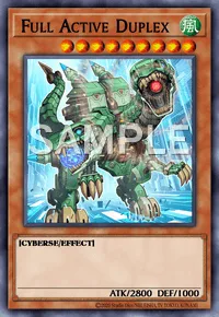 Full Active Duplex, Yu-Gi-Oh! card, WIND