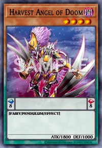 Harvest Angel of Doom, Yu-Gi-Oh! card, DARK