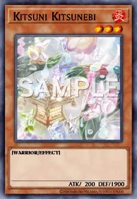 Kitsuni Kitsunebi, Yu-Gi-Oh! card, FIRE