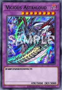 Vicious Astraloud, Yu-Gi-Oh! card, DARK