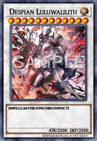 Despian Luluwalilith, Yu-Gi-Oh! card, LIGHT