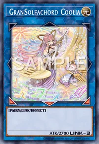 GranSolfachord Coolia, Yu-Gi-Oh! card, LIGHT