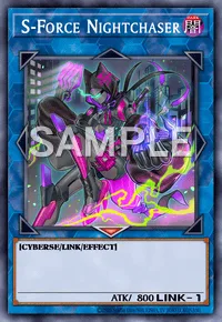 S-Force Nightchaser, Yu-Gi-Oh! card, DARK