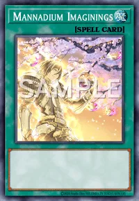 Mannadium Imaginings, Yu-Gi-Oh! card, SPELL