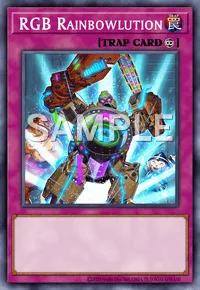 RGB Rainbowlution, Yu-Gi-Oh! card, TRAP