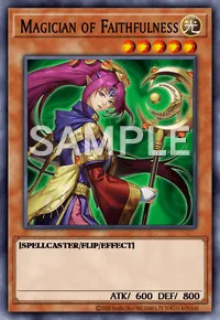 Magician of Faithfulness, Yu-Gi-Oh! card, LIGHT