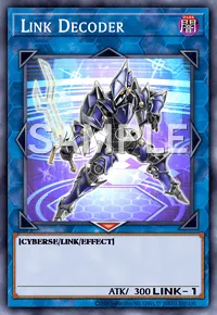 Link Decoder, Yu-Gi-Oh! card, DARK