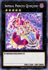 Imperial Princess Quinquery, Yu-Gi-Oh! card, DARK