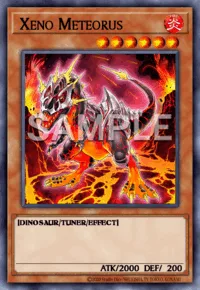 Xeno Meteorus, Yu-Gi-Oh! card, FIRE