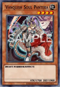 Vanquish Soul Pantera, Yu-Gi-Oh! card, EARTH