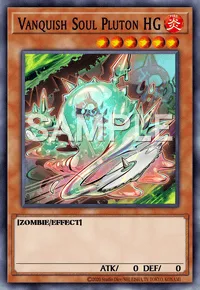 Vanquish Soul Pluton HG, Yu-Gi-Oh! card, FIRE