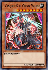 Vanquish Soul Caesar Valius, Yu-Gi-Oh! card, EARTH