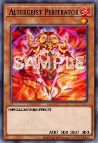 Altergeist Peritrator, Yu-Gi-Oh! card, FIRE