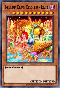 Nemleria Dream Devourer - Reveil, Yu-Gi-Oh! card, DARK