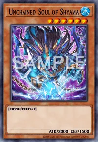 Unchained Soul of Shyama, Yu-Gi-Oh! card, WATER