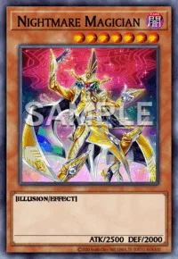 Nightmare Magician, Yu-Gi-Oh! card, DARK