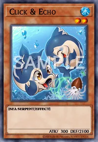 Click & Echo, Yu-Gi-Oh! card, WATER