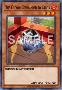 The Cuckoo Commanded to Croon, Yu-Gi-Oh! card, FIRE
