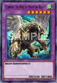 Chimera the King of Phantom Beasts, Yu-Gi-Oh! card, WIND