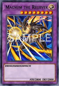 Magnum the Reliever, Yu-Gi-Oh! card, LIGHT