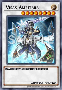 Visas Amritara, Yu-Gi-Oh! card, LIGHT