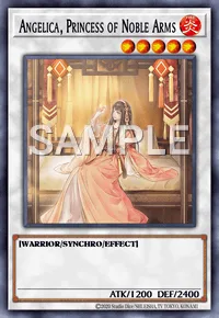 Angelica, Princess of Noble Arms, Yu-Gi-Oh! card, FIRE