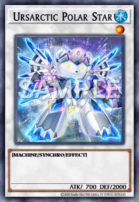 Ursarctic Polar Star, Yu-Gi-Oh! card, WATER
