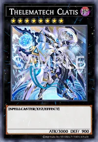 Thelematech Clatis, Yu-Gi-Oh! card, DARK