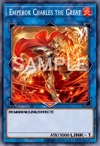 Emperor Charles the Great, Yu-Gi-Oh! card, FIRE