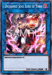 Unchained Soul Lord of Yama, Yu-Gi-Oh! card, DARK