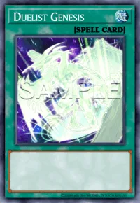 Duelist Genesis, Yu-Gi-Oh! card, SPELL