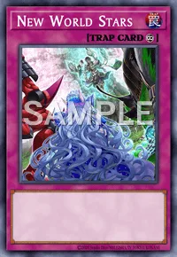 New World Stars, Yu-Gi-Oh! card, TRAP