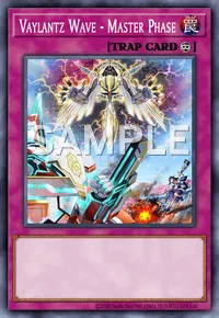 Vaylantz Wave - Master Phase, Yu-Gi-Oh! card, TRAP