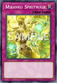Mikanko Spiritwalk, Yu-Gi-Oh! card, TRAP
