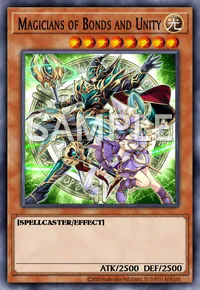 Magicians of Bonds and Unity, Yu-Gi-Oh! card, LIGHT