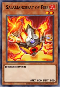 Salamangreat of Fire, Yu-Gi-Oh! card, FIRE