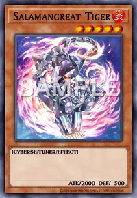 Salamangreat Tiger, Yu-Gi-Oh! card, FIRE