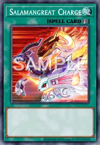 Salamangreat Charge, Yu-Gi-Oh! card, SPELL