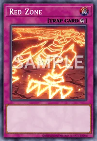 Red Zone, Yu-Gi-Oh! card, TRAP