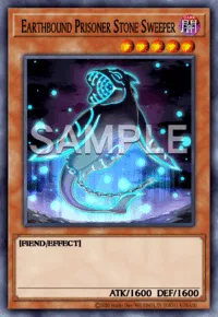 Earthbound Prisoner Stone Sweeper, Yu-Gi-Oh! card, DARK