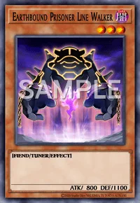 Earthbound Prisoner Line Walker, Yu-Gi-Oh! card, DARK