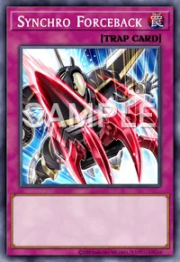 Synchro Forceback, Yu-Gi-Oh! card, TRAP