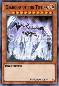 Demigod of the Tistina, Yu-Gi-Oh! card, LIGHT
