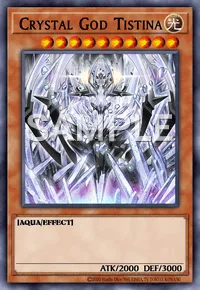 Crystal God Tistina, Yu-Gi-Oh! card, LIGHT