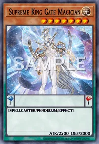 Supreme King Gate Magician, Yu-Gi-Oh! card, LIGHT