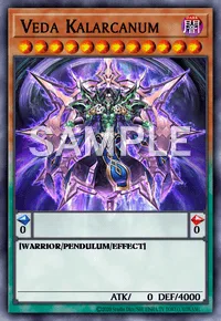 Veda Kalarcanum, Yu-Gi-Oh! card, DARK