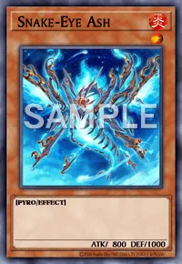 Snake-Eye Ash, Yu-Gi-Oh! card, FIRE