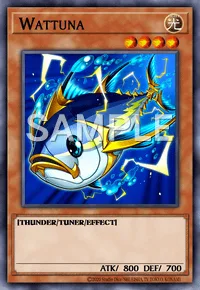 Wattuna, Yu-Gi-Oh! card, LIGHT