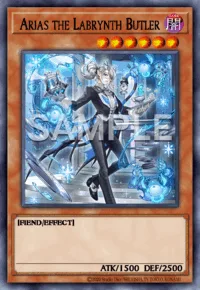 Arias the Labrynth Butler, Yu-Gi-Oh! card, DARK