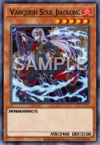Vanquish Soul Jiaolong, Yu-Gi-Oh! card, FIRE
